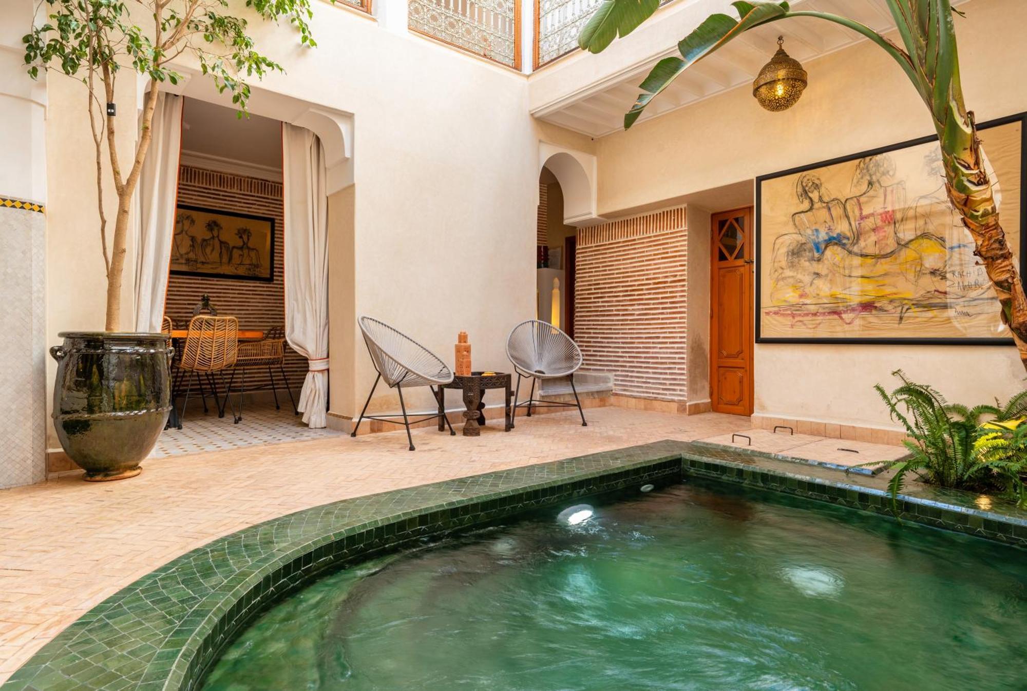 Riad The D'Orient - Piscine Privee - Petit Dejeuner مراكش المظهر الخارجي الصورة