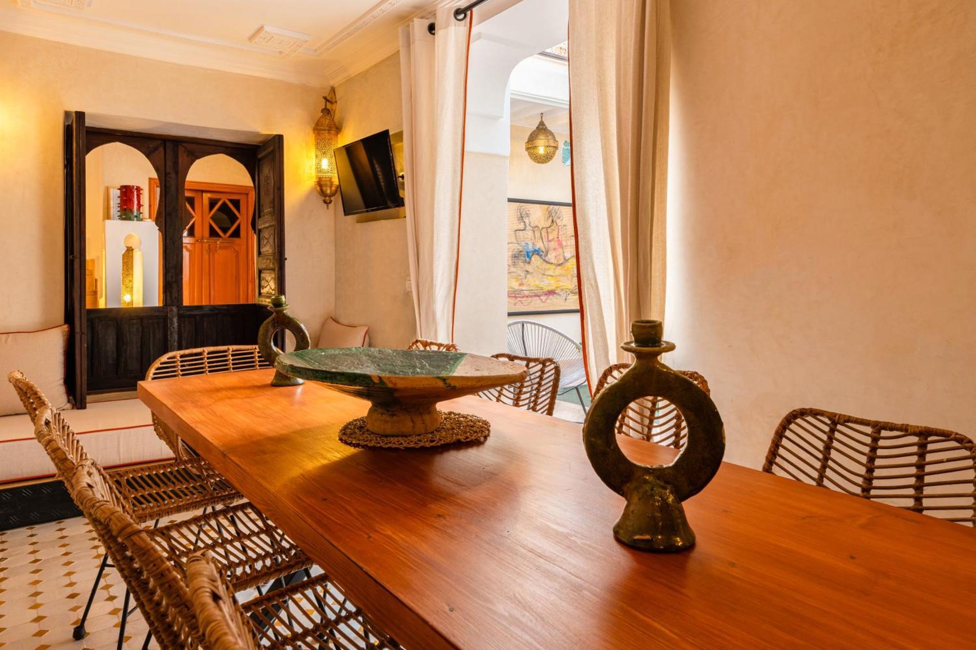 Riad The D'Orient - Piscine Privee - Petit Dejeuner مراكش المظهر الخارجي الصورة