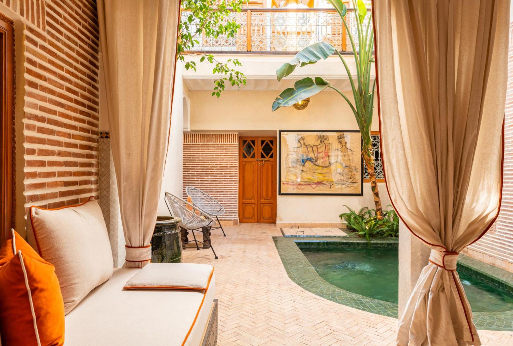 Riad The D'Orient - Piscine Privee - Petit Dejeuner مراكش المظهر الخارجي الصورة